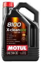 MOTUL 109471 - 8100 ACEITE X-CLEAN EFE 5W30 5L