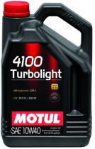 MOTUL 108645 - 4100 TURBOLIGHT 10W40 5 L.