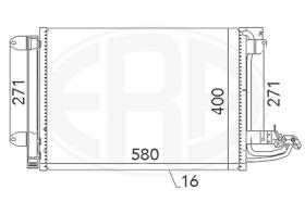 ERA 667003 - CONDENSADOR,AIRE ACONDICIONADO