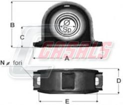 CASAL ST39 - SOPORTE TRANSMISION 60X36X82X200