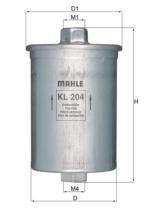 FILTRO DE COMBUSTIBLE  MAHLE